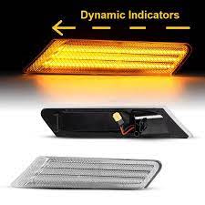 Porsche Dynamic LED Side Indicator Repeater Lights — Black, Amber or Clear | PSR9Line