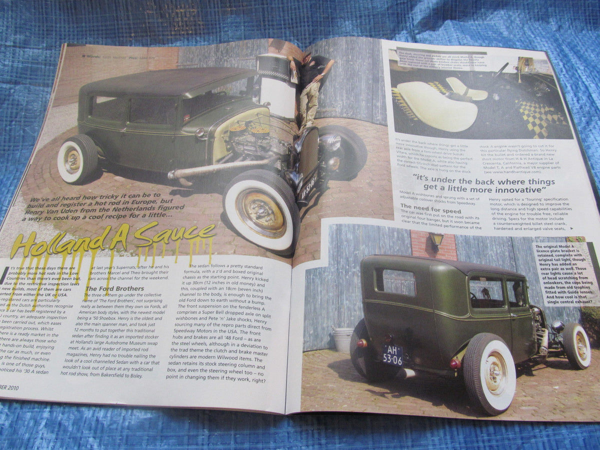 CUSTOM CAR MAGAZINE OCTOBER 2010 / SO CAL PICK UP ZODIAC MOPAR NATS #bk1