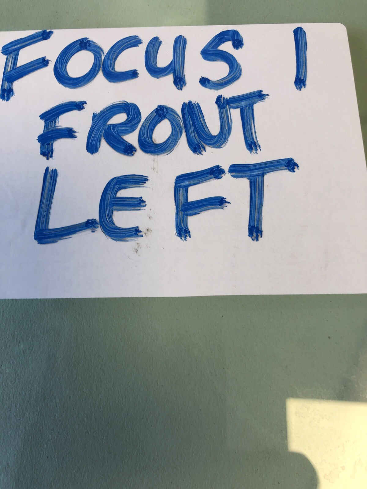Ford Focus Mk1 Left Side Front Door Window Glass