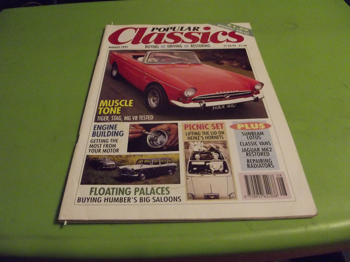 POPULAR CLASSICS MAGAZINE AUGUST 1991 #c2
