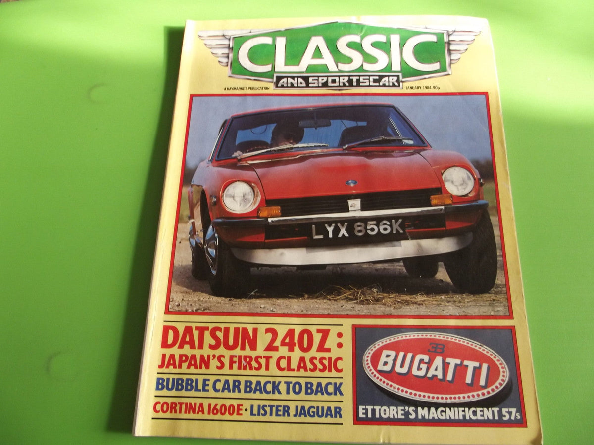 CLASSIC AND SPORTSCAR MAGAZINE JAUARY1984 #c1