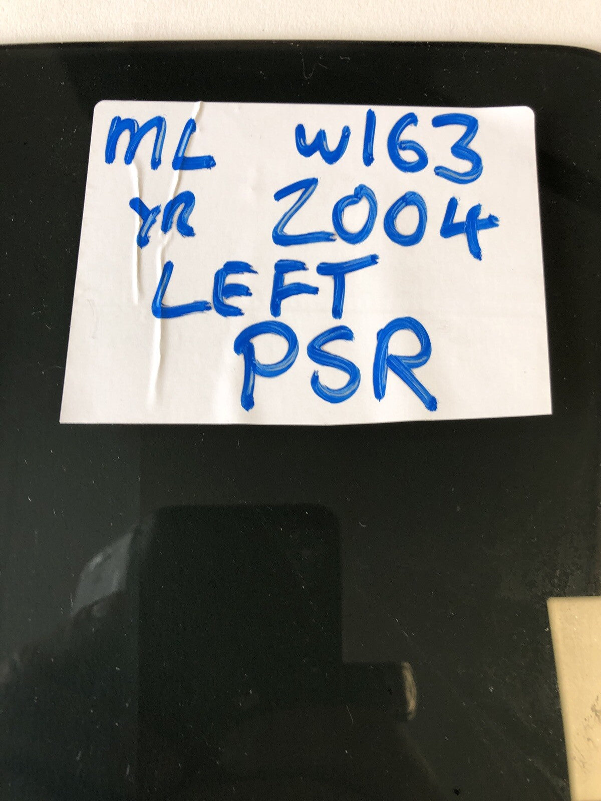 Mercedes Benz ML W163 Left Rear Door Window Glass