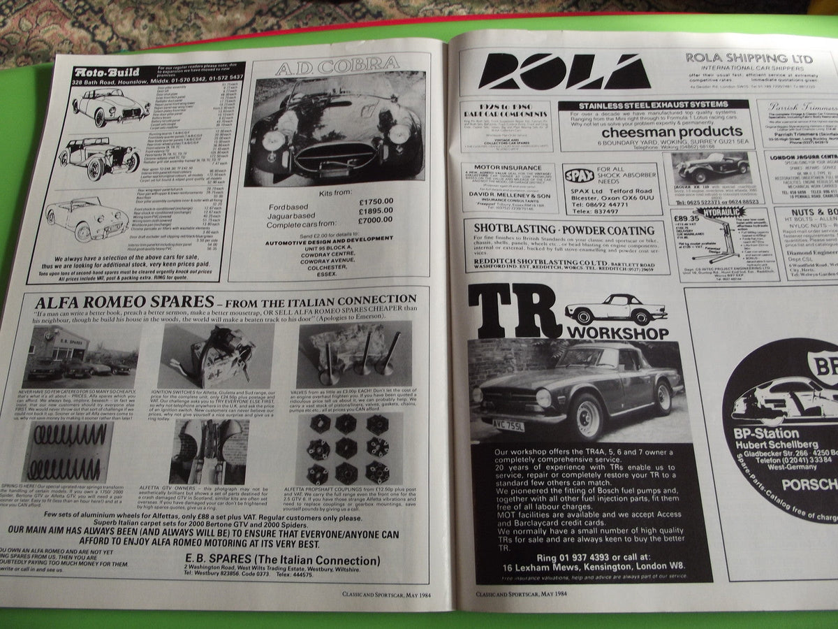 CLASSIC AND SPORTSCAR MAGAZINE DECEMBER 1983 #c1
