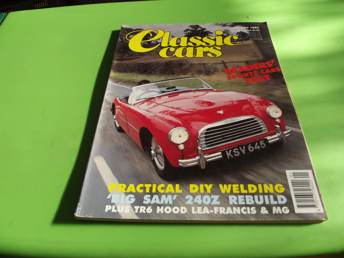 classic cars magazine january 1992 #c3
