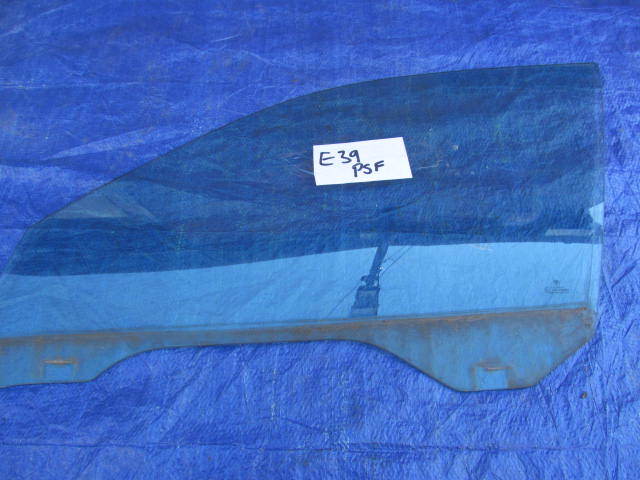 FRONT DOOR WINDOW GLASS LEFT - N/S from E39 BMW 520i SE SALOON 5