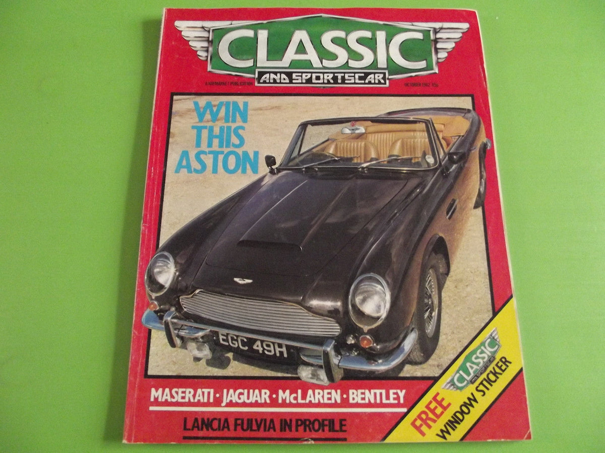 CLASSIC AND SPORTSCAR MAGAZINE OCTOBER 1982 #c1