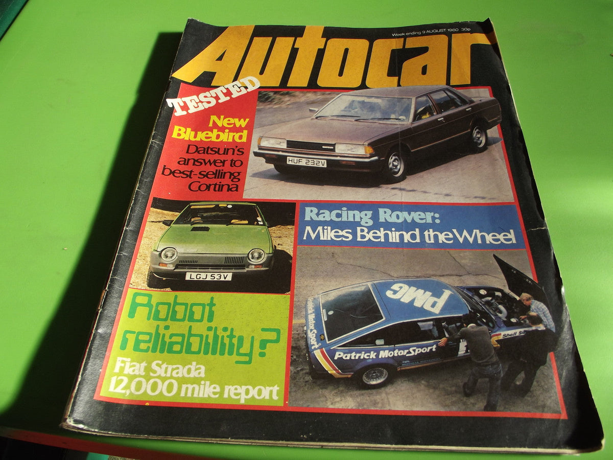 AUTOCAR MAGAZINE AUGUST 1980 #c3