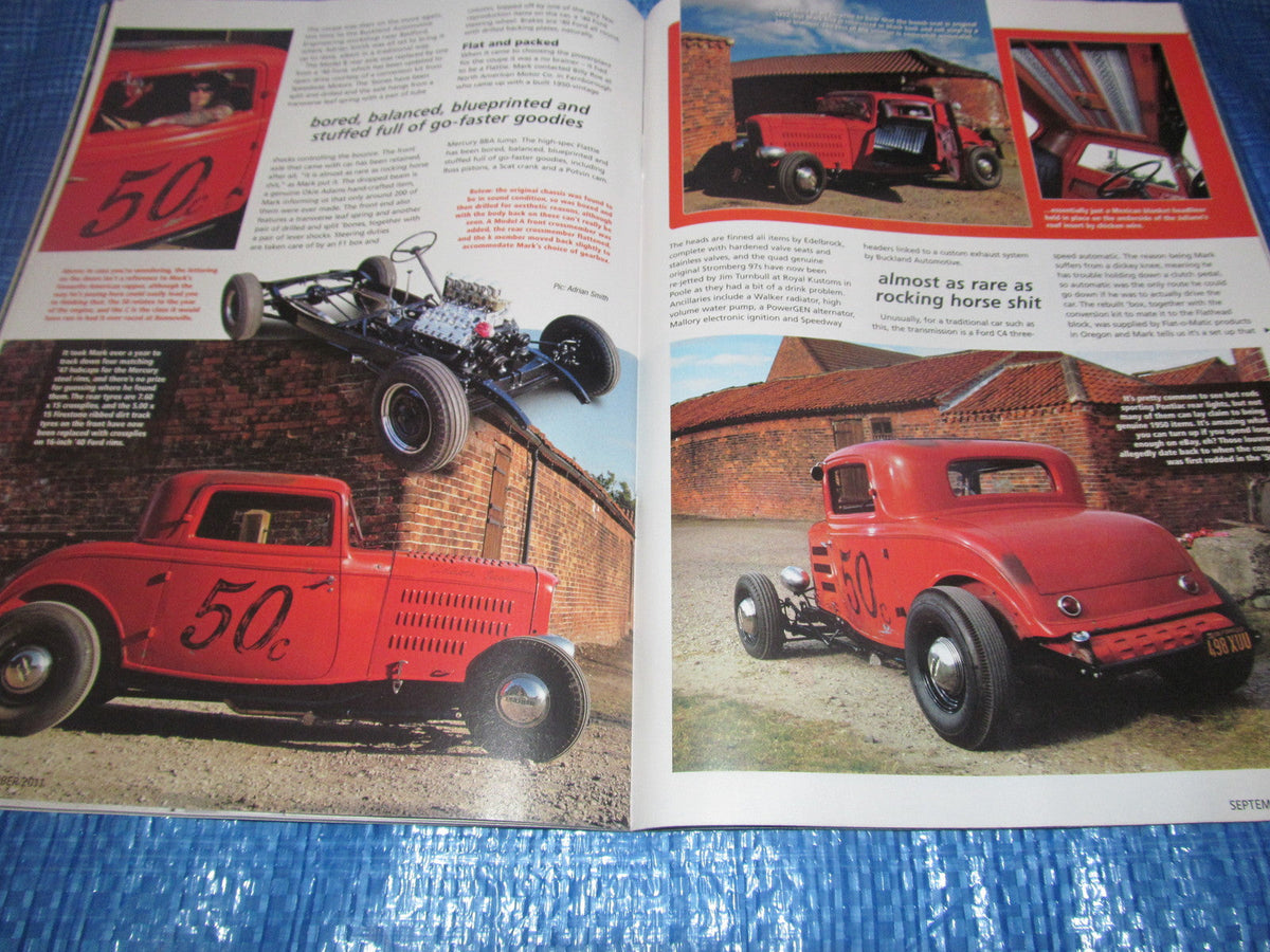 CUSTOM CAR MAGAZINE SEPTEMBER 2011 / #bk1