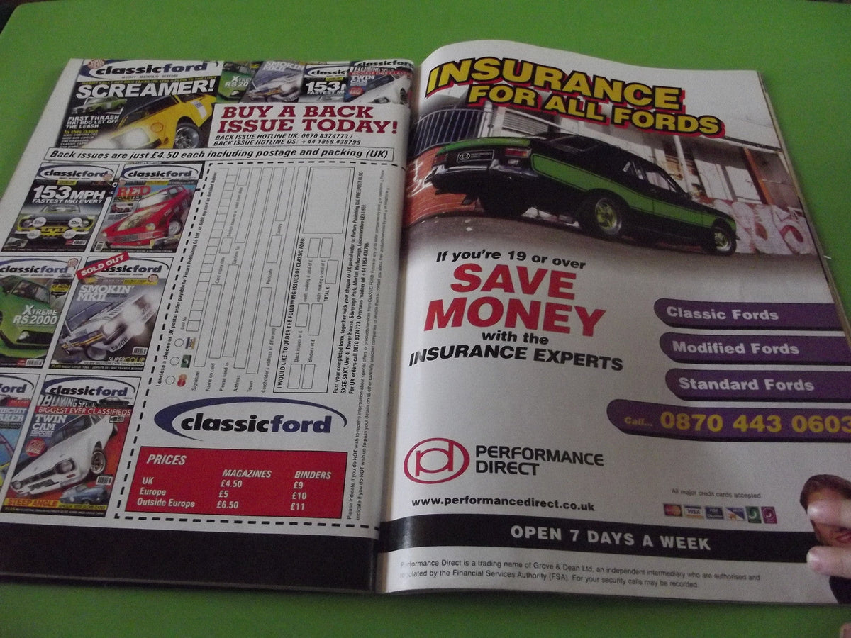 CLASSIC FORD MAGAZINE OCTOBER 2006 #C5