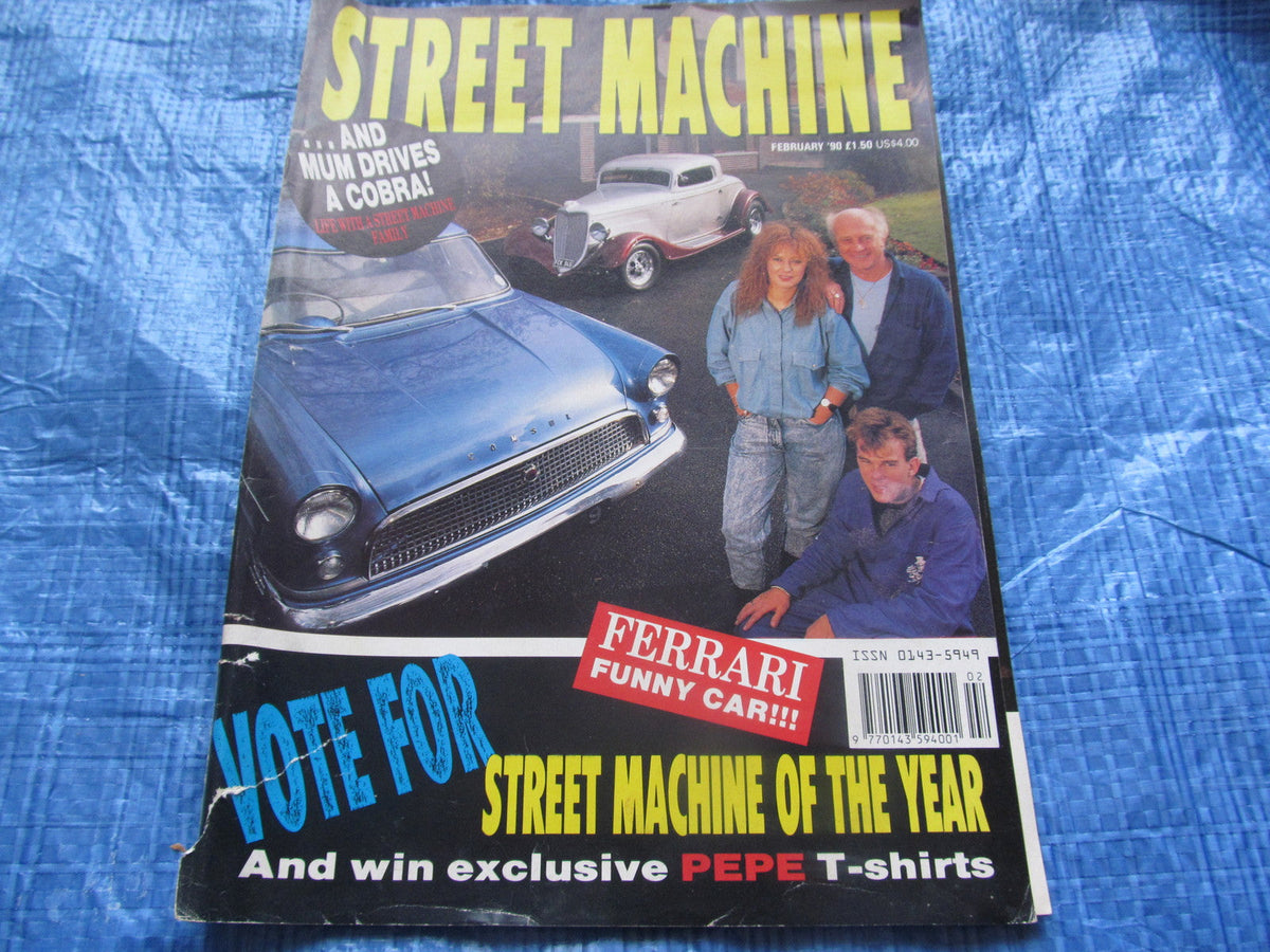 STREET MACHINE MAGAZINE FEBUARY 1990 / #bk1