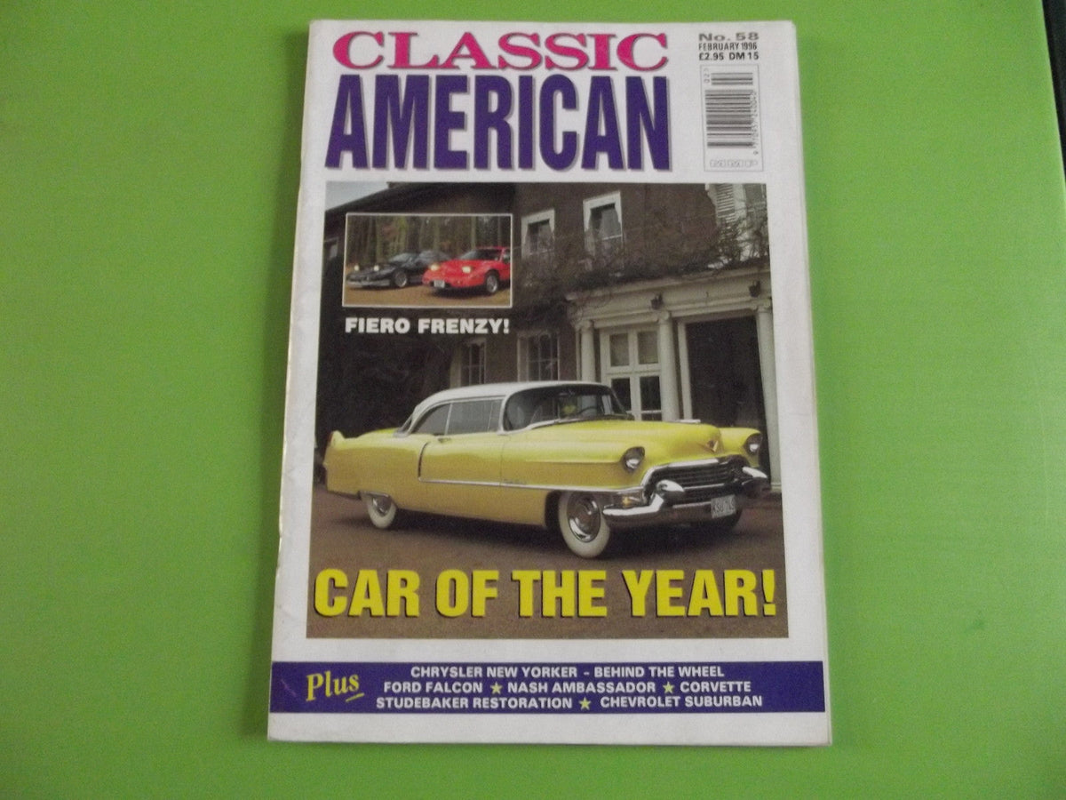 CLASSIC AMERICAN MAGAZINE FEBRUARY 1996 #c1