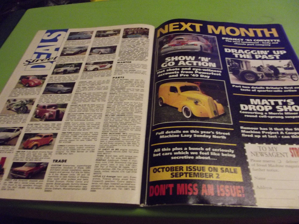 STREET MACHINE MAGAZINE SEPTEMBER 1994 #c2
