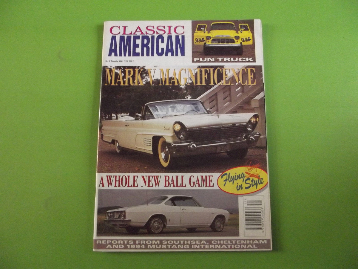 CLASSIC AMERICAN MAGAZINE NOVEMBER 1994 #c1