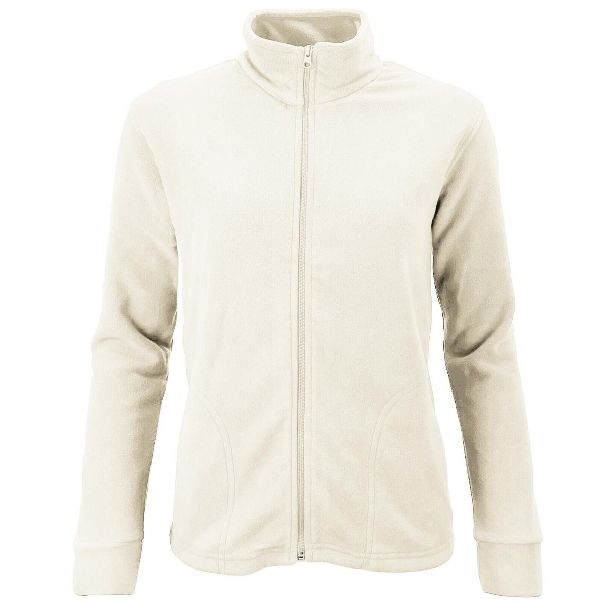 Womens Lightweight Micro Fleece Zip Top