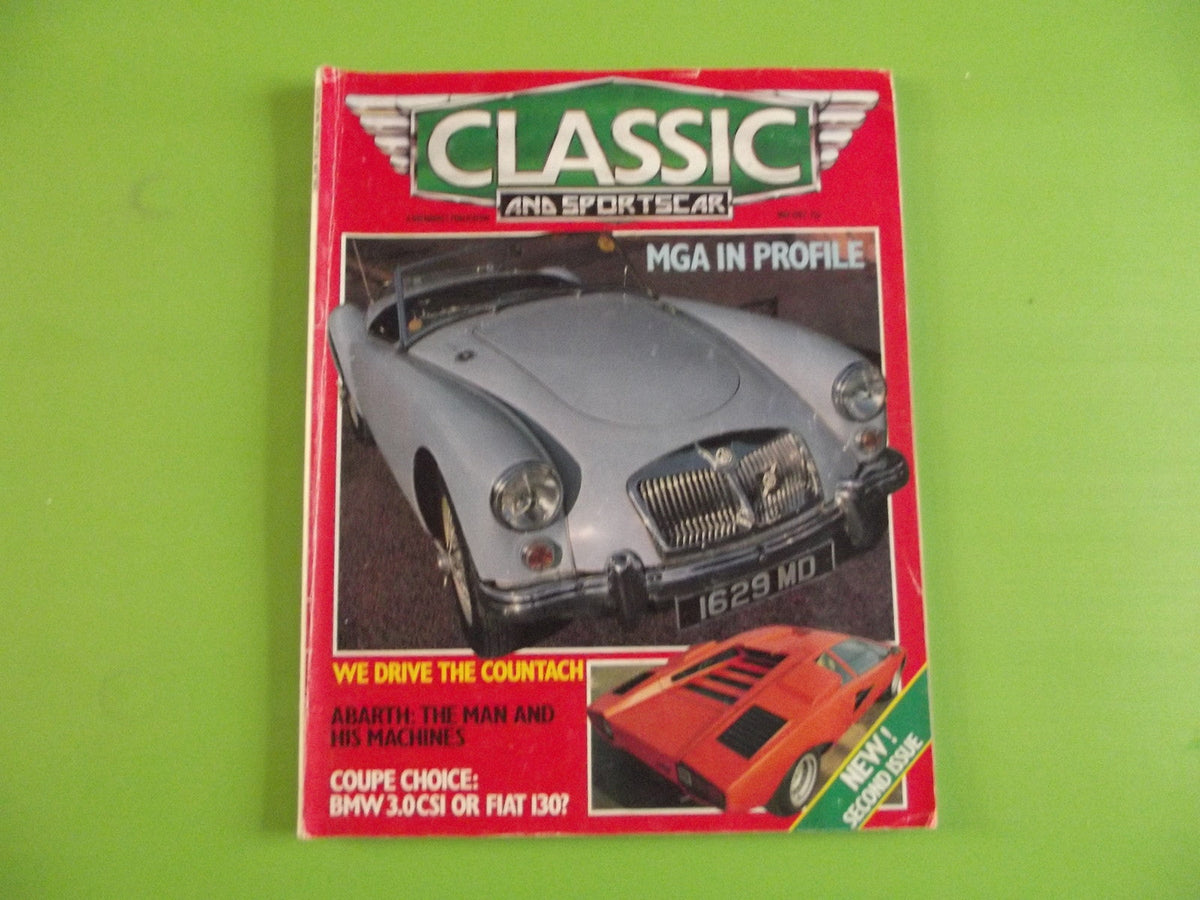 CLASSIC AND SPORTSCAR MAGAZINE MAY 1982 #c1