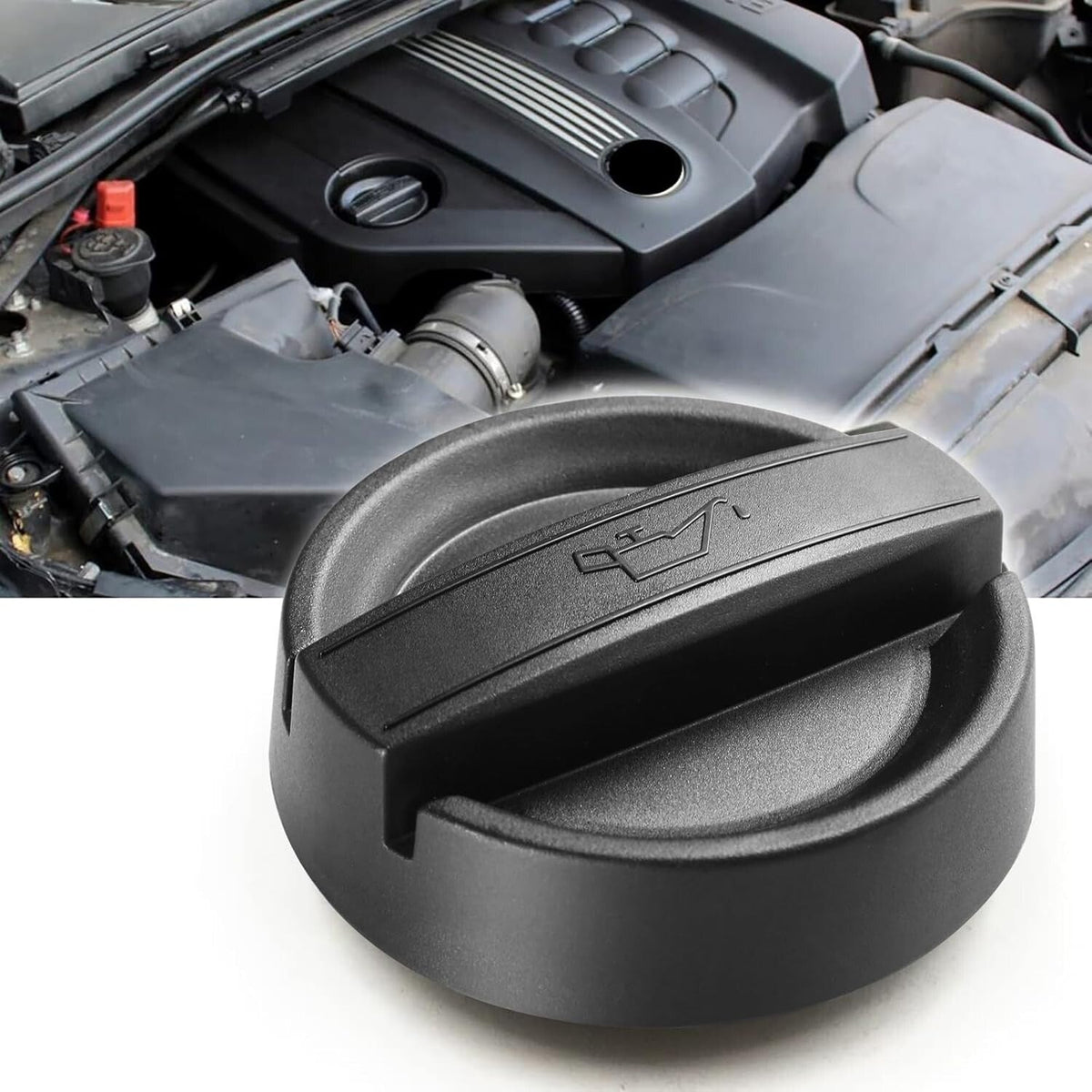 BMW Engine Oil Filler Cap Replacement 6, 7 & 8 Series. 11128655331