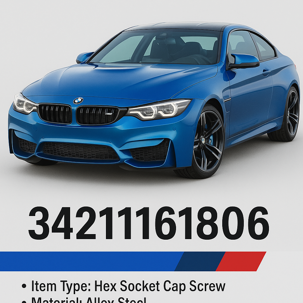BMW Brake Disc Securing Hex Bolt Screw Fastener Fits 1 2 3 4 5 6 7 Series X3 X5