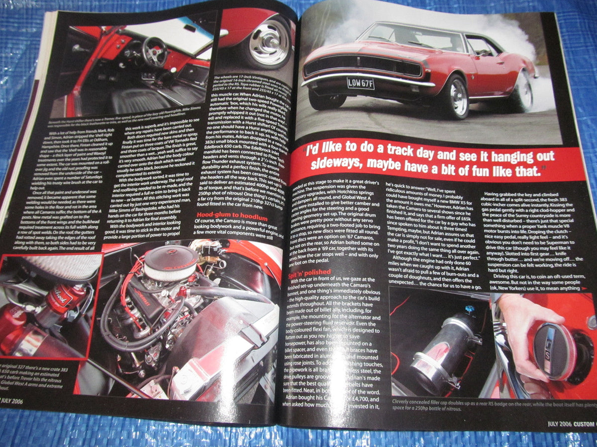 CUSTOM CAR MAGAZINE JULY 2006 / #bk1