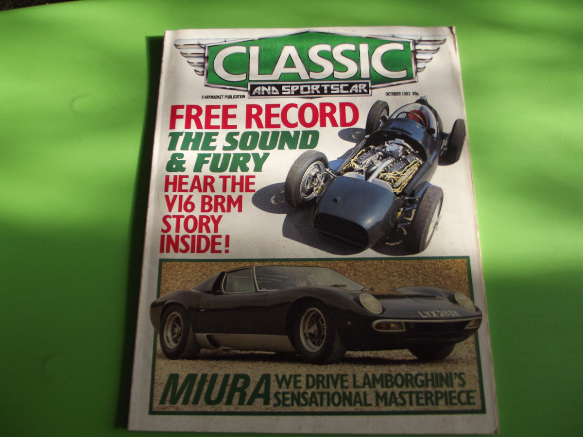 CLASSIC AND SPORTSCAR MAGAZINE OCTOBER 1983 #c1