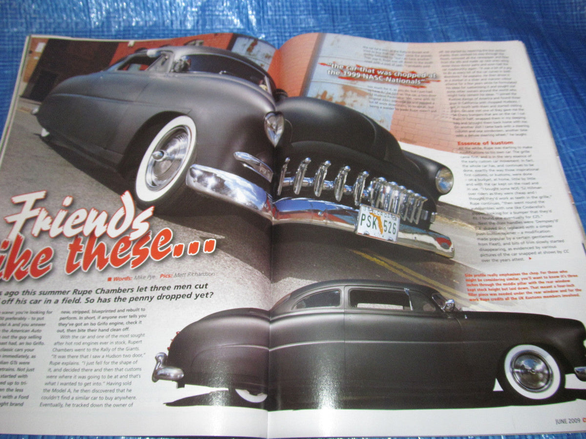 CUSTOM CAR MAGAZINE JUNE 2009 / #bk1