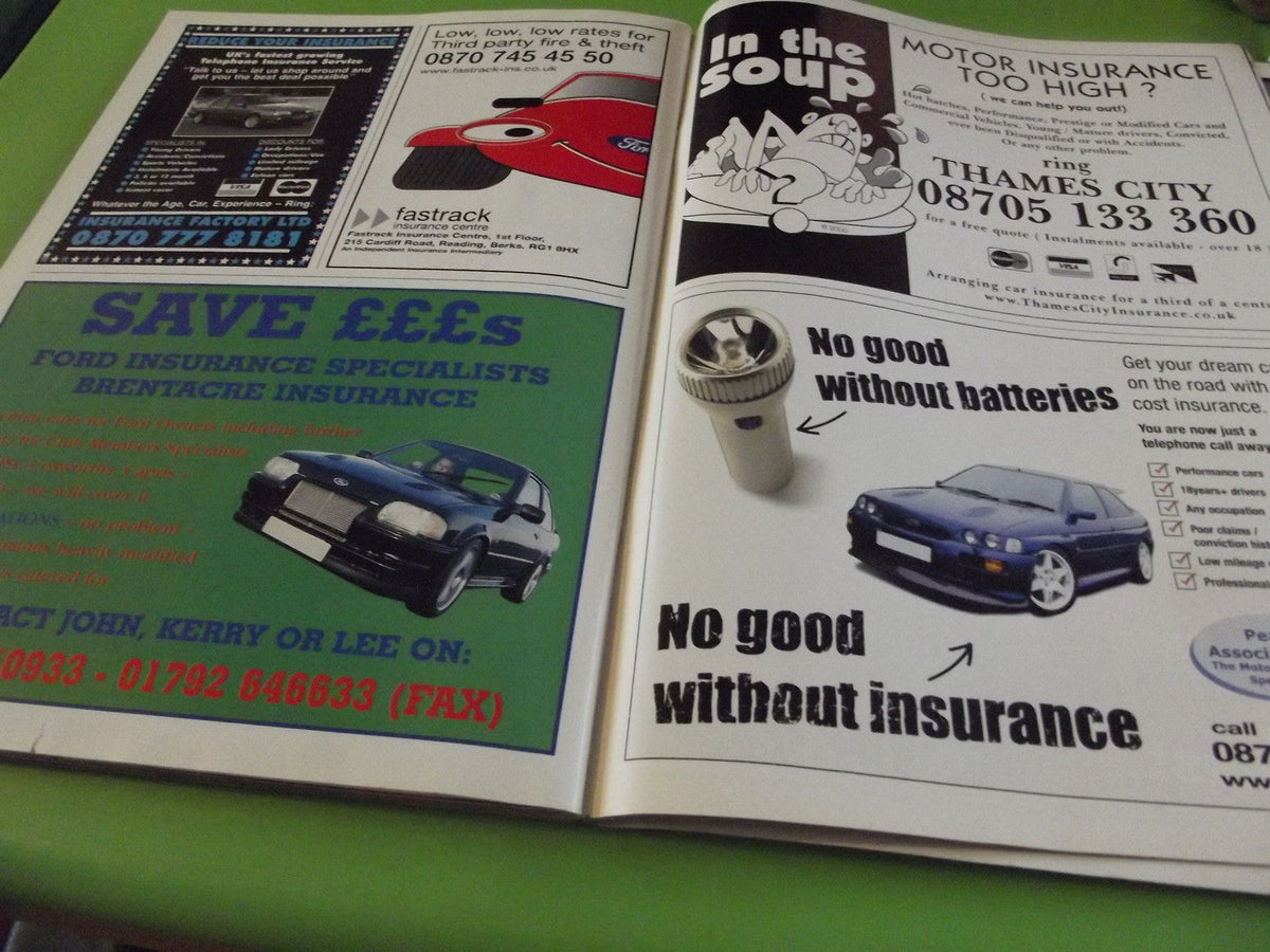FAST FORD MAGAZINE DECEMBER 2002 #C5