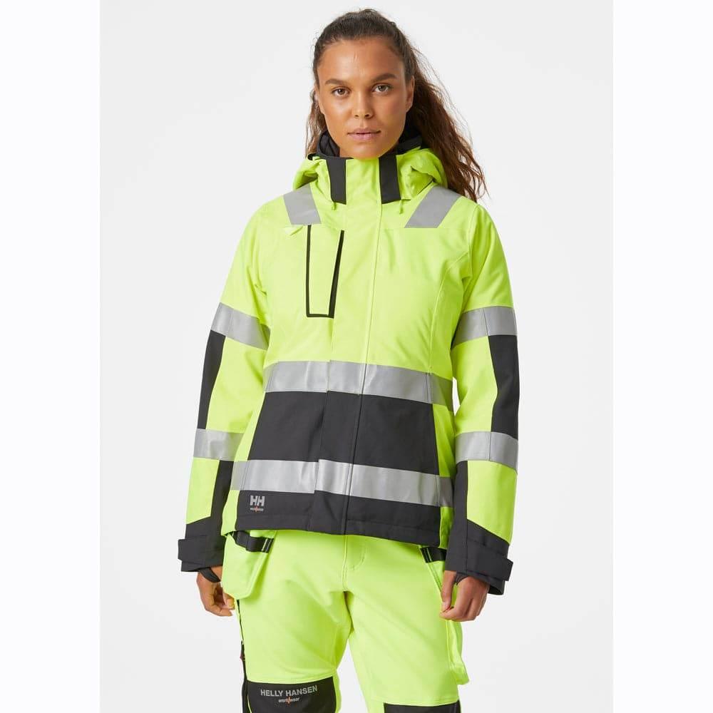 Helly Hansen 71398 Women's Luna Hi-Vis Winter Insulated Jacket