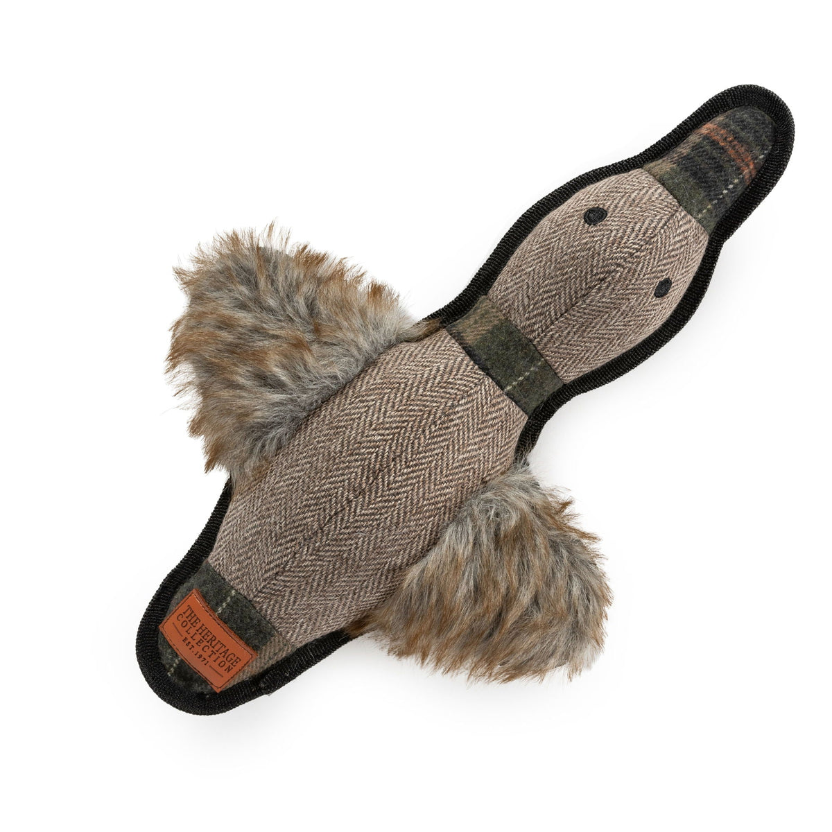 Heritage Dog Toy Tweed Duck 36cm - Case of 3