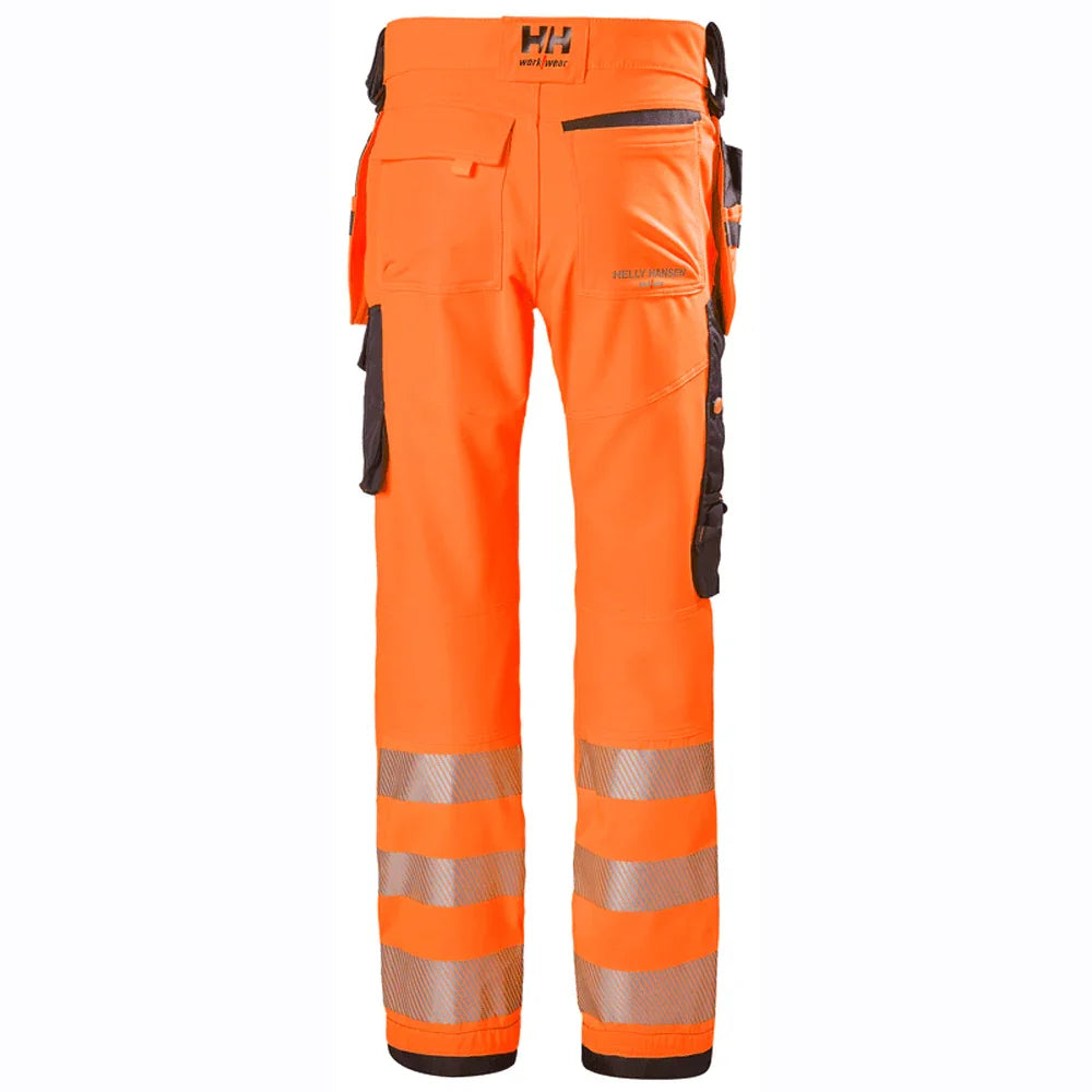 Helly Hansen 77472 ICU Hi-Vis Contruction Pant Trouser Class 2