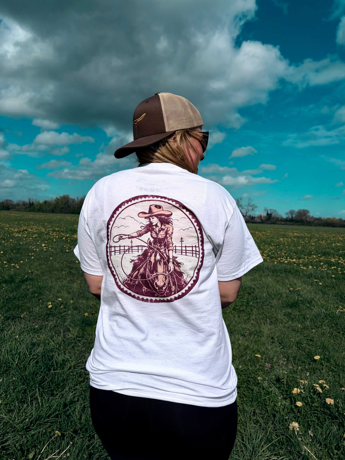 Whiskey Trail Trucker – Brown/Khaki