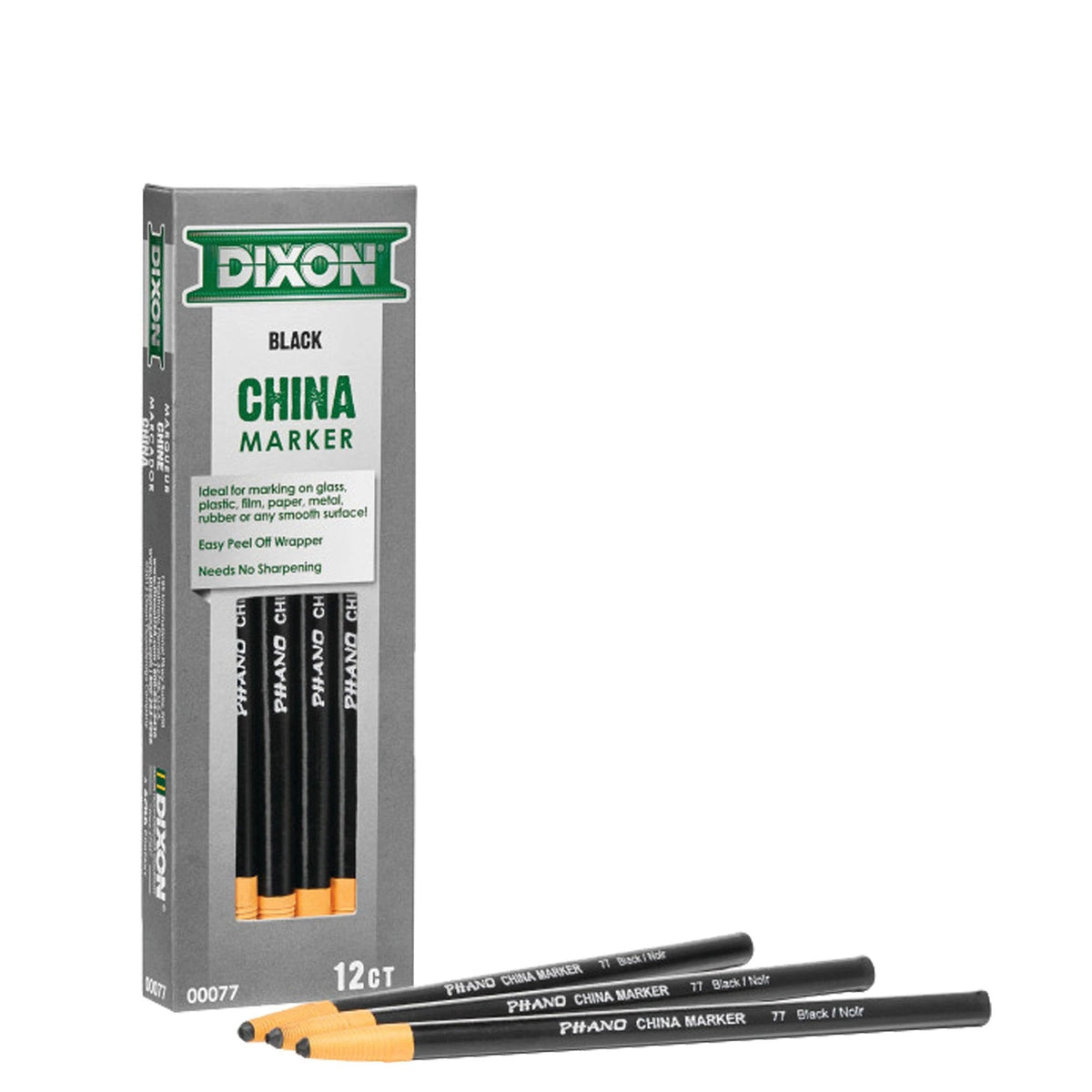 Dixon China Marker - Black 84-283 (Single Pencil)