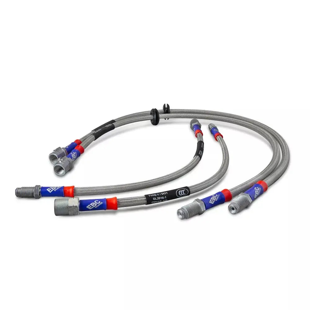 EBC Stainless Braided Brake Lines Set (Pair) - MK8 ST