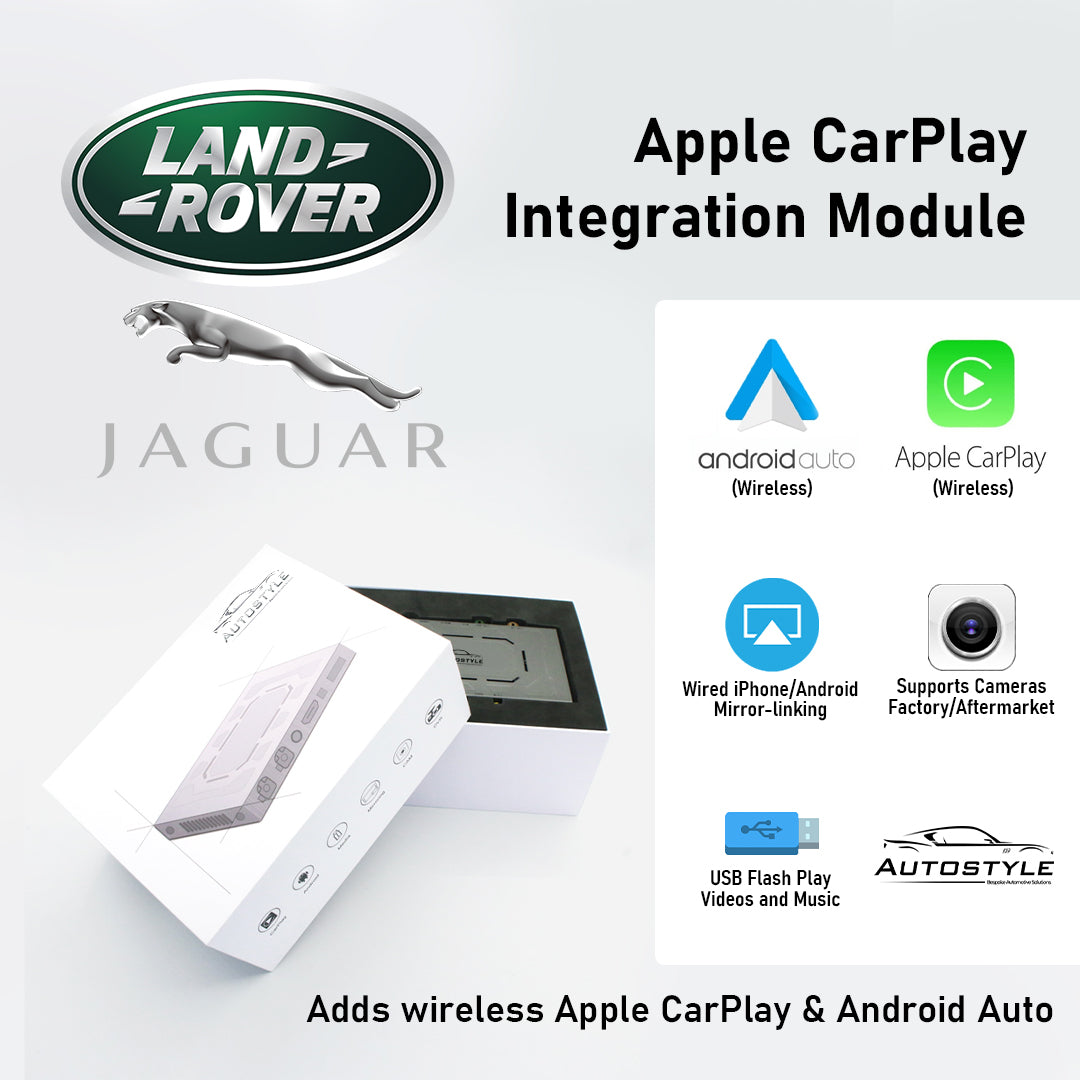 Wireless Apple CarPlay/Android Auto for Jaguar F-PACE with Harman Kardon (2012-2018)