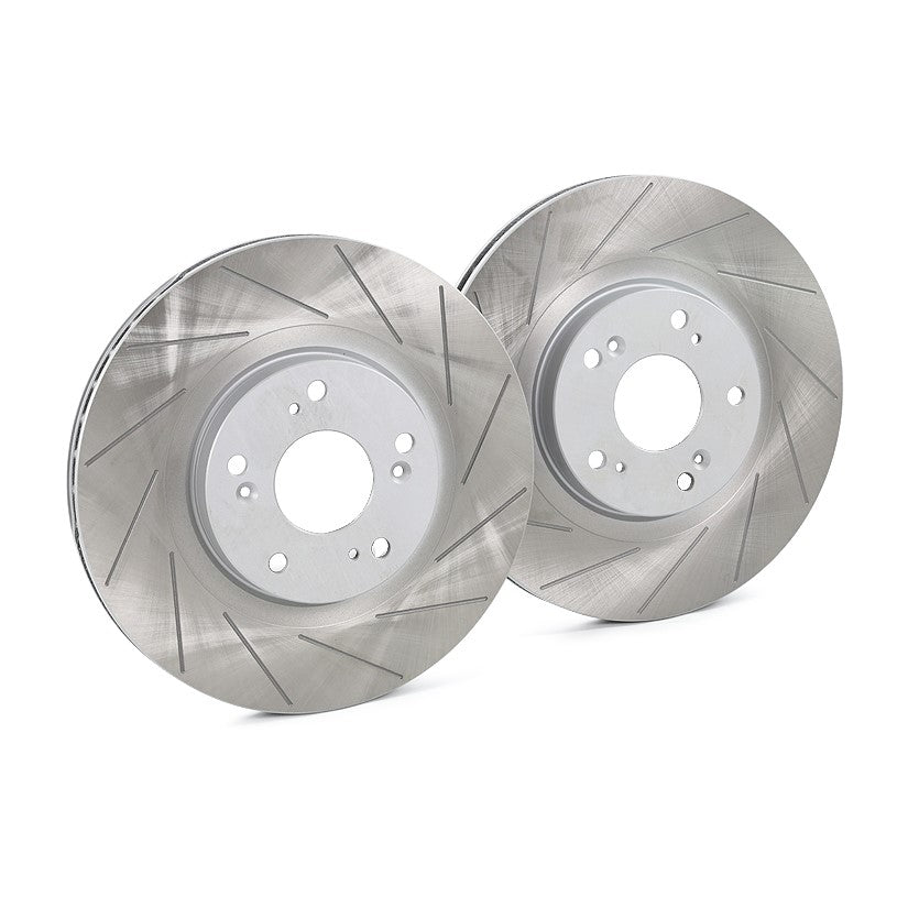 PBS Front High Carbon Grooved Brake Discs - VW Golf 340mm