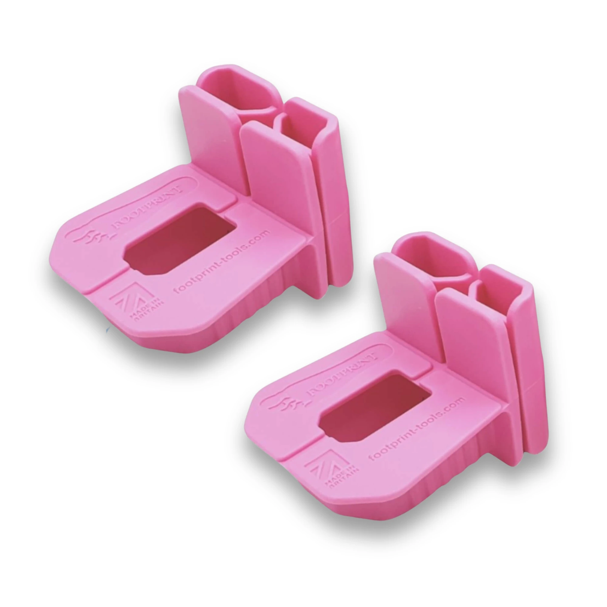 Footprint Plastic Brick Line Corner Blocks (Pair)