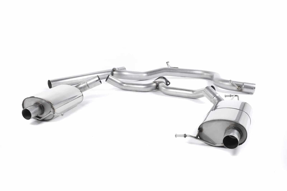 Milltek Skoda Octavia VRS 2.0 TSI (Hatch & Estate) (13-17) Cat-Back Exhaust – Non-Resonated- Uses OE Tips – SSXSK021