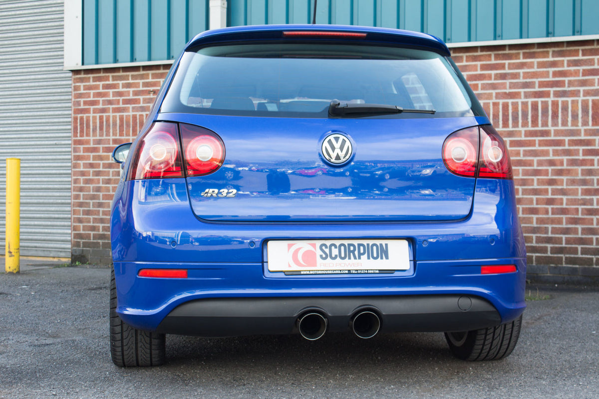 Scorpion VW Golf MK5 R32 (2005-08) Cat-Back System