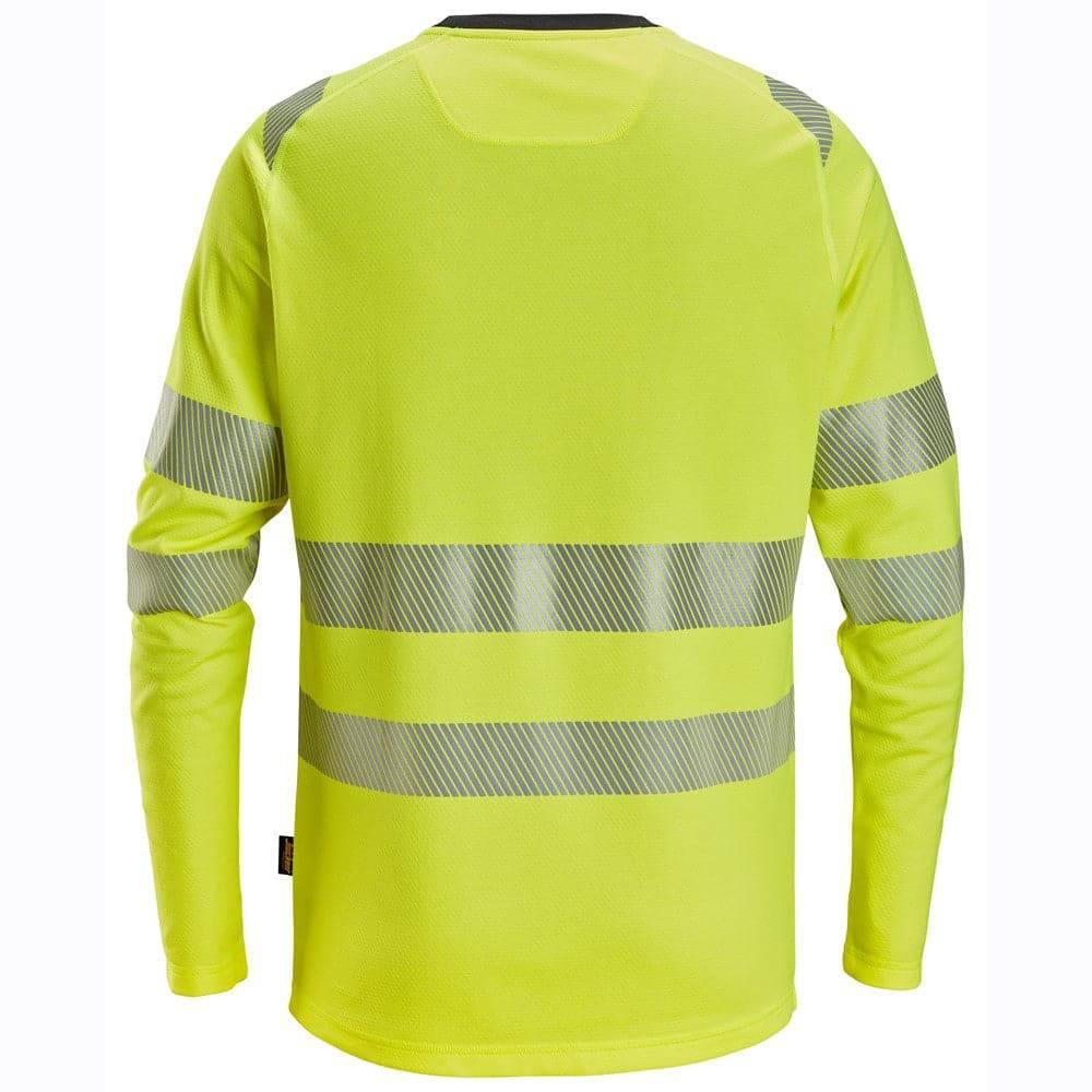 Snickers 2431 High-Vis Class 2/3 Long-Sleeve T-Shirt