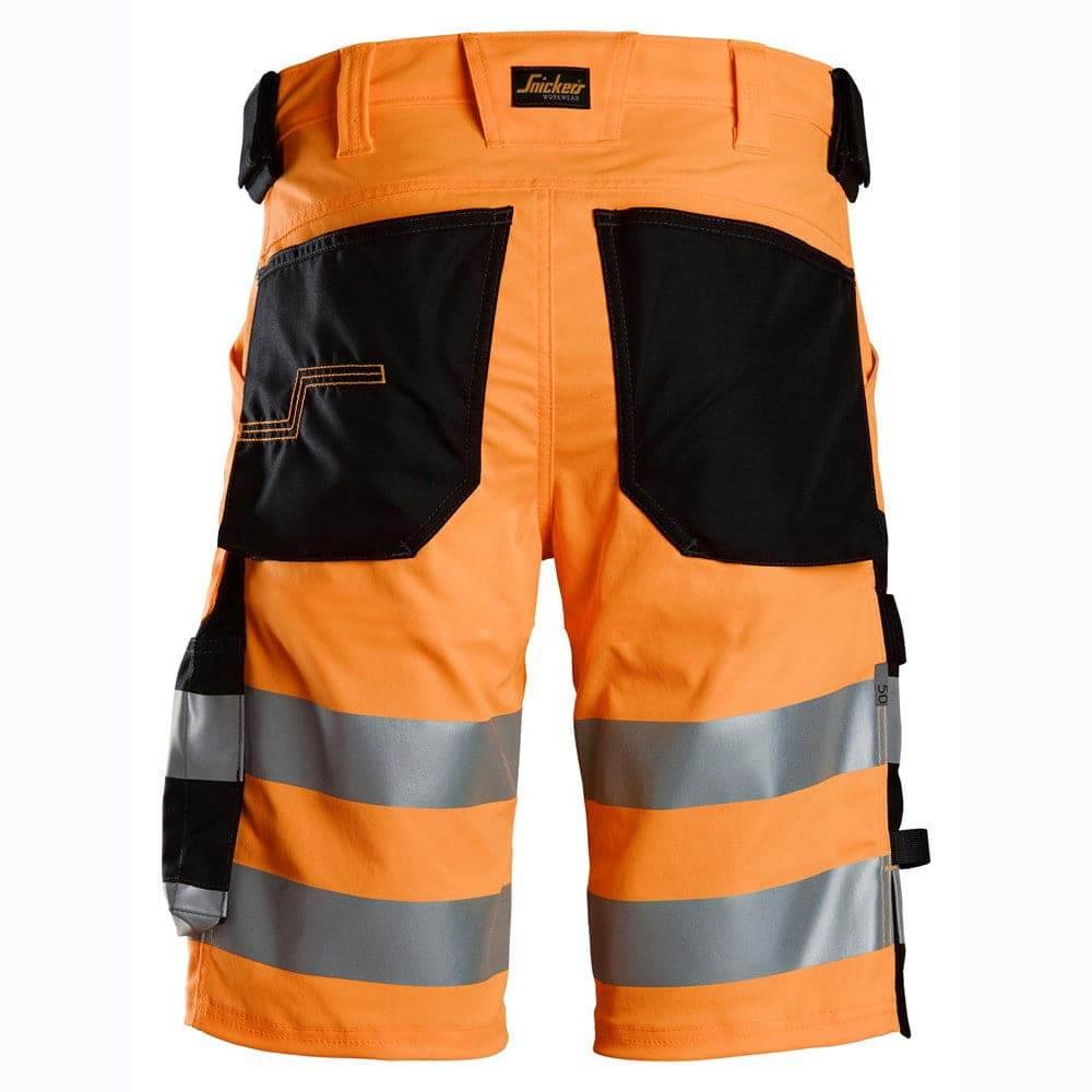 Snickers 6136 Hi-Vis Class 1 Stretch Work Shorts