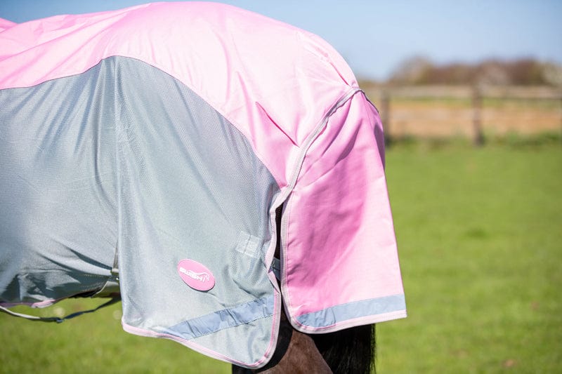 Fly Turnout Combination Rug (MESH) - Baby Pink