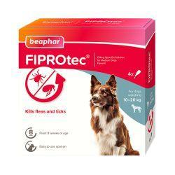 Beaphar FIPROtec Spot On Medium Dog 4 Months