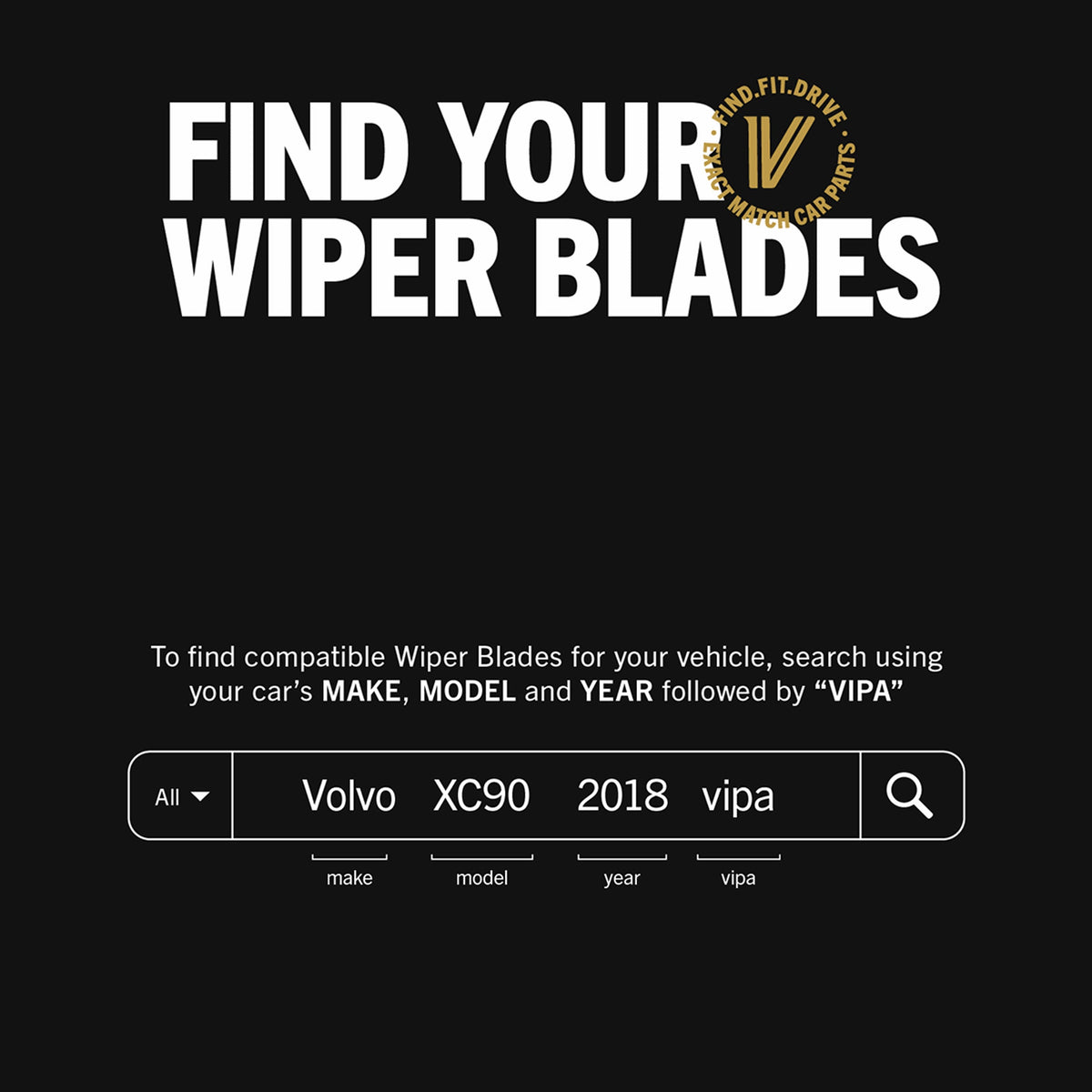 ALFA ROMEO 147 Hatchback Jan 2001 to Mar 2010 Wiper Blade Kit