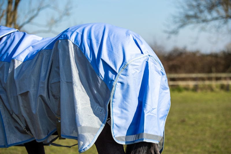 Fly Turnout Combination Rug - Cornflower