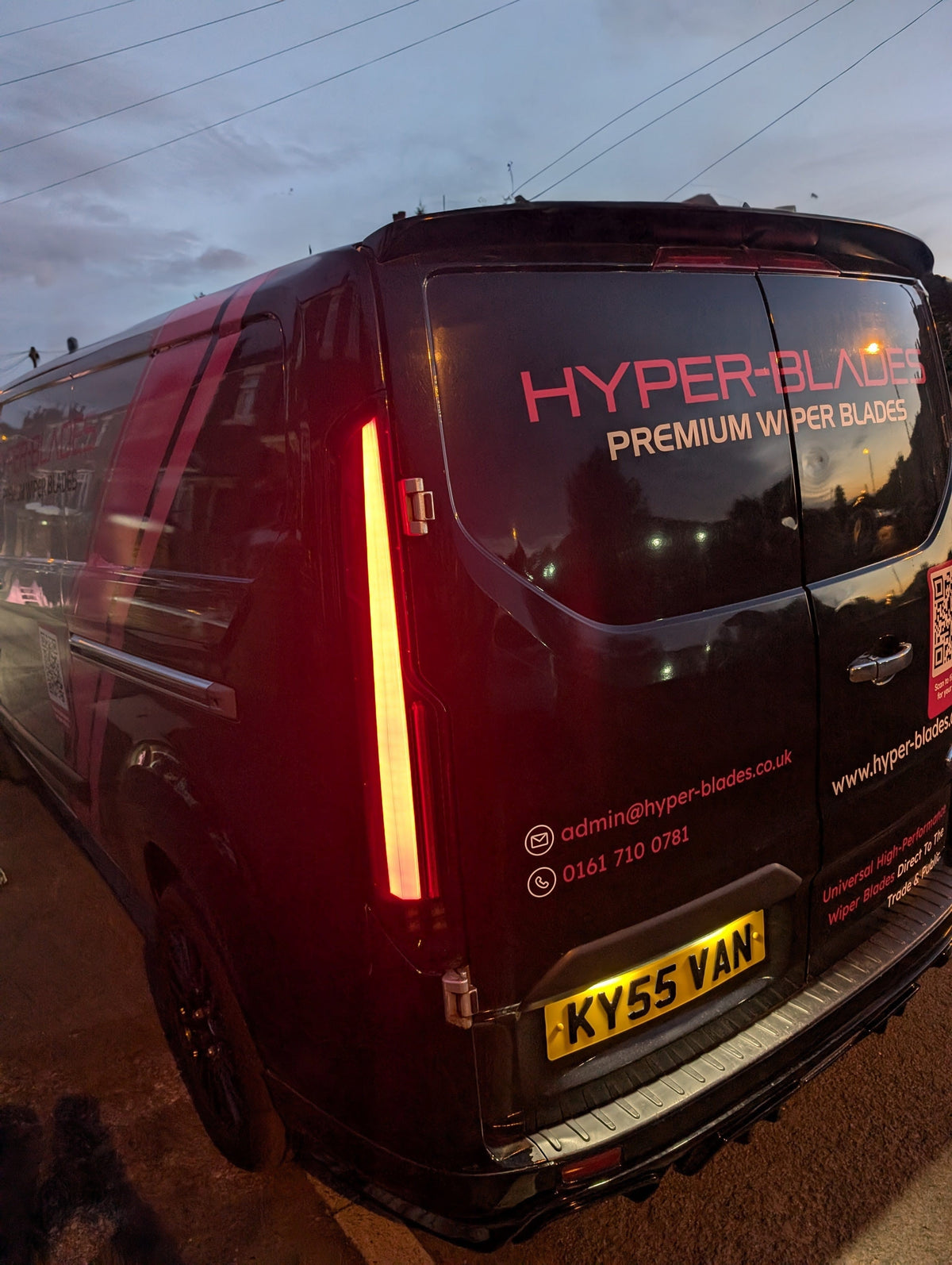 Ford Transit Custom Sequential Indicator LED Rear Lights Smoked (Pre-Facelift)