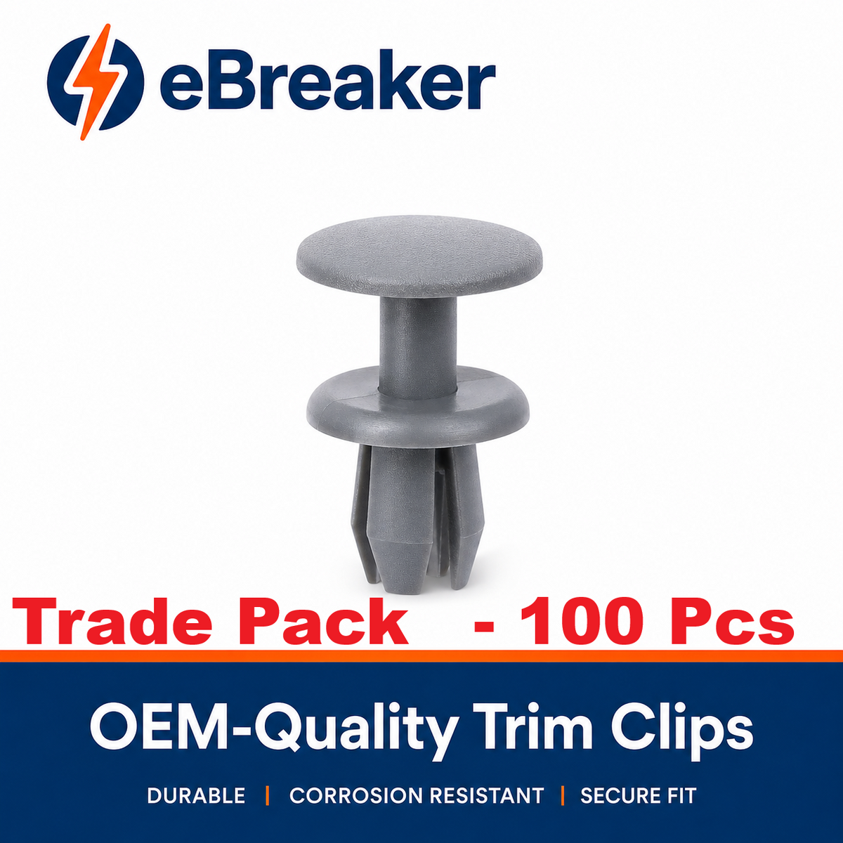 BMW Expanding Trim Rivet Grey 8mm - 51498237075