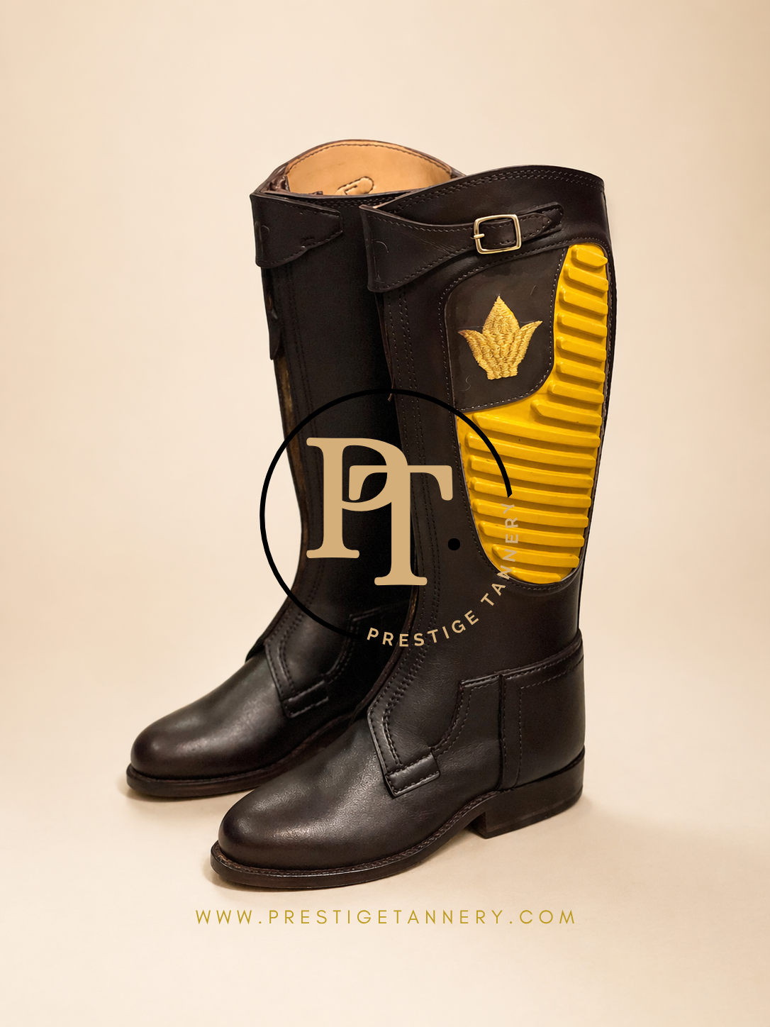 Professional Polo Boots for Women (Dark Brown)