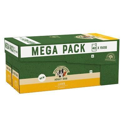 James Wellbeloved Adult Lamb Wet Dog Food Pouches 40 x 150g