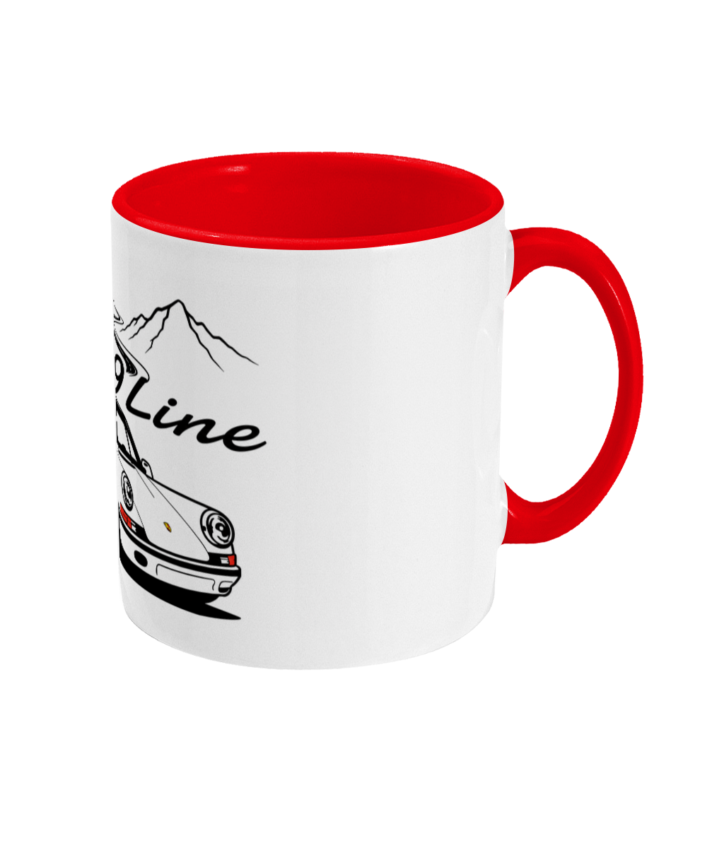 PSR9Line Classic Porsche RS Coffee Mug Guards Red Theme