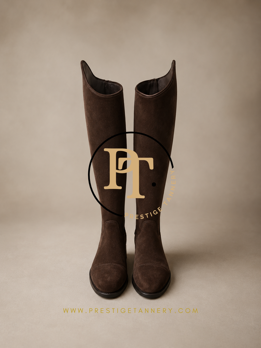Suede Riding Boots For Women