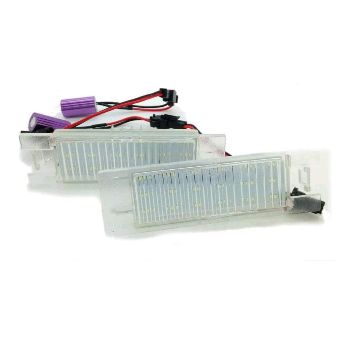 Vauxhall Corsa D LED Number Plate Units (Pair)