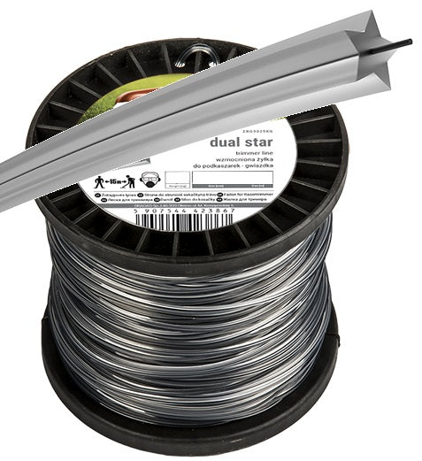 Strimmer Line Ripper Dual Star 3.0mm x 100m Spool